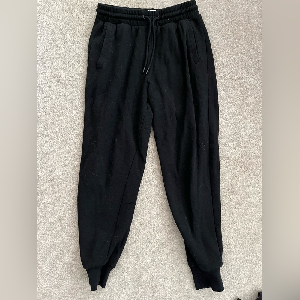 Black sweatpants